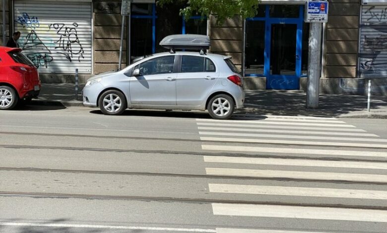Фотобомба в Lupa.bg: Жената на Йосиф Сърчаджиев запуши „зебра“ (СНИМКИ)