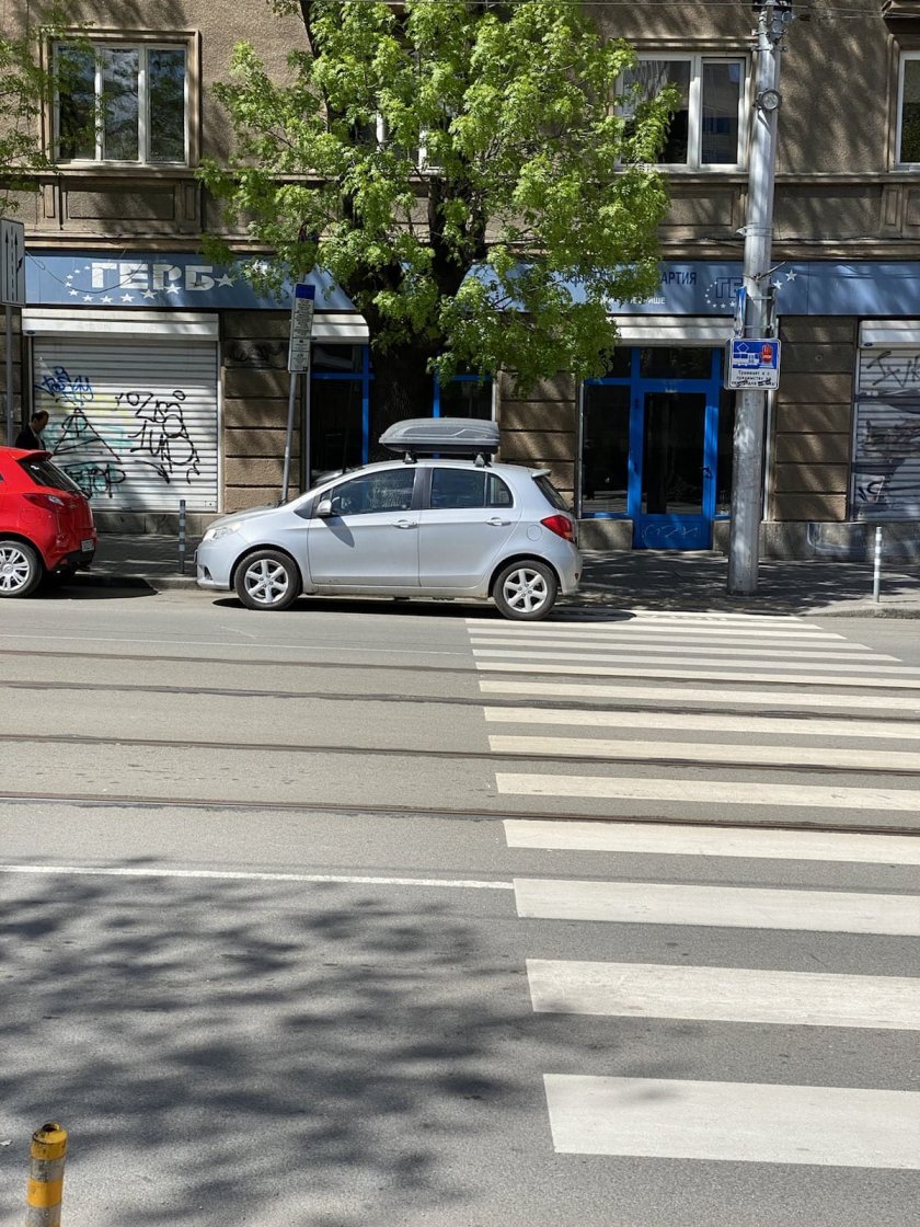 Фотобомба в Lupa.bg: Жената на Йосиф Сърчаджиев запуши „зебра“ (СНИМКИ)