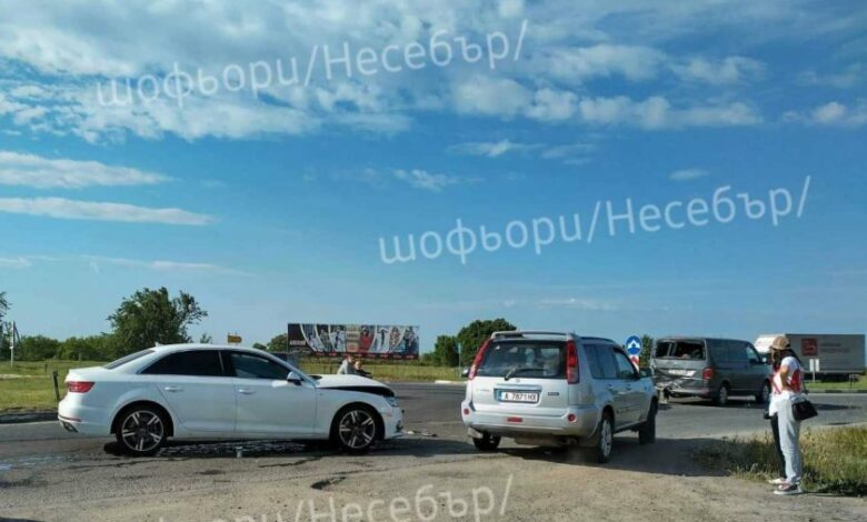 Свидетелка на автомеле в Равда: Украинка фучеше с ауди, от колата слезе окървавен младеж с бутилка вино
