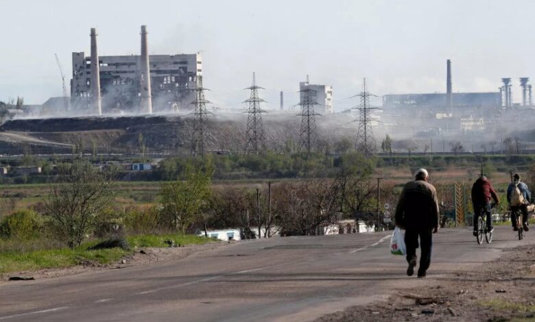 В района на &bdquo;Азовстал&ldquo; е отворен хуманитарен коридор