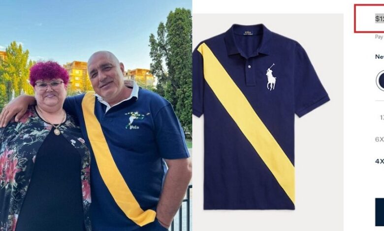 Манекен в Narod.bg: Бойко гушка фенка с тениска Ralph Lauren за $125 долара (СНИМКИ)