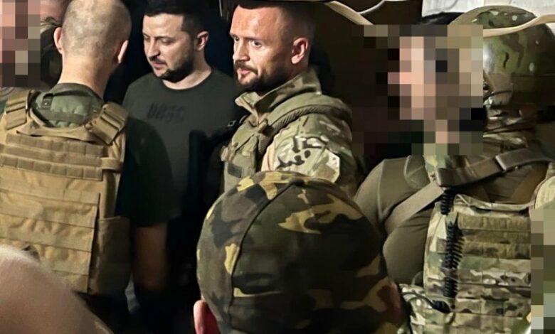 Зеленски е бил под руски обстрел