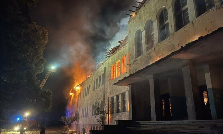 Психично болна подпали училище