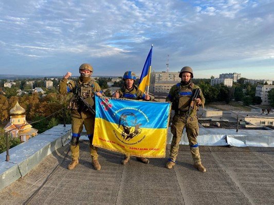 Светкавичното настъпление на Украйна