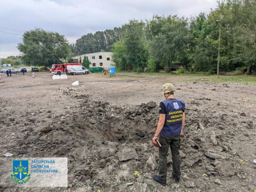 Отново нощен ракетен обстрел по Запорожие