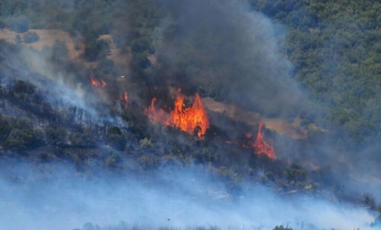 Пожарът край Бобобшево тръгнал от двор на 70-годишен