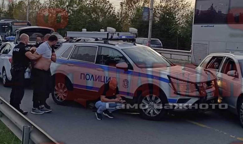 Сгащиха нелегални мигранти след бясна гонка в Бургас