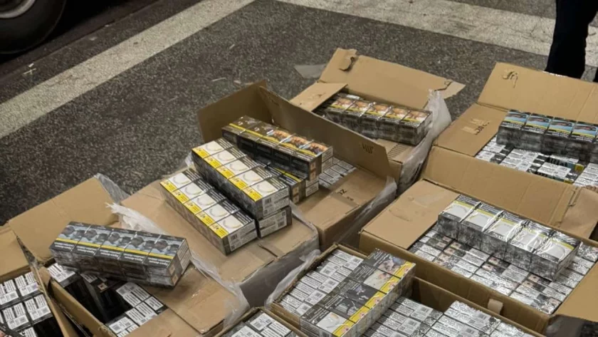 100 000 къса контрабандни цигари откриха митническите служители на Капитан Андреево