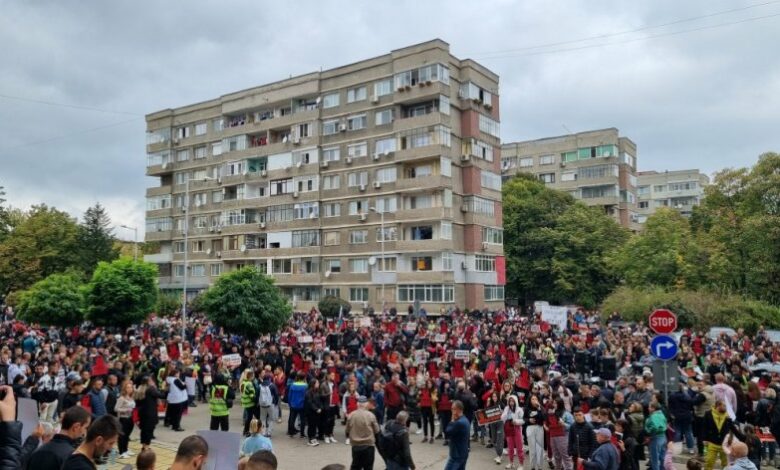 Голям протест в Търговище заради загиналия край Попово моторист