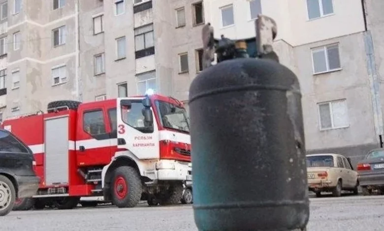 Дете пострада при взрив на газова бутилка