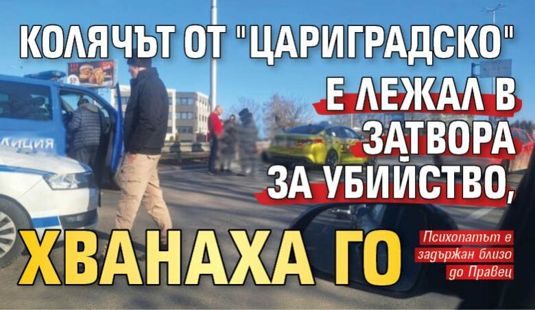 Колячът от "Цариградско" е лежал в затвора за убийство, хванаха го