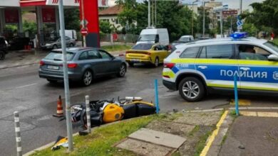 Поредният пострадал: Моторист катастрофира на "Бъкстон"