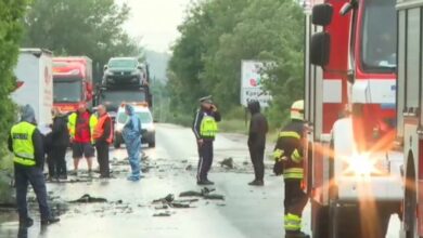 Зверска катастрофа между тир и кола край Кресна взе поредна жертва