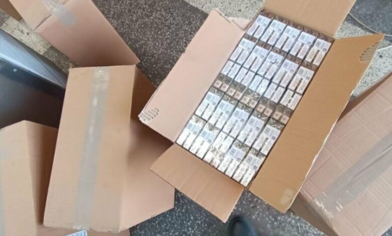 Близо 1.5 милиона къса контрабандни цигари задържани на МП „Капитан Андреево“