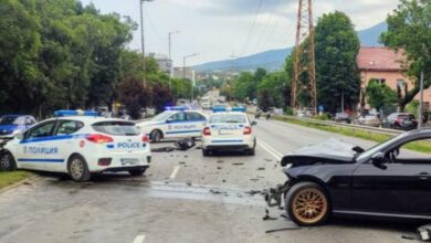 Ето кой е шофьорът, избягал след катастрофа с ранени полицаи в София