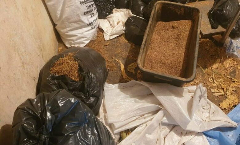 Удар: СДВР залови голямо количество безакцизен тютюн