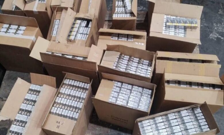 Иззеха голямо количество контрабандни цигари на „Лесово“