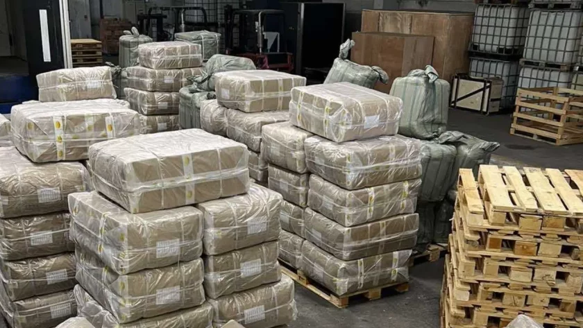 Пореден "улов": Задържаха над 74 000 стоки менте