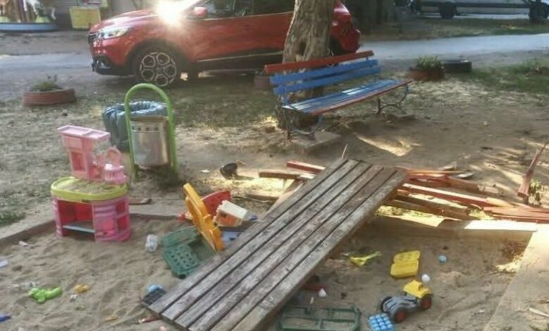 Мъжът, врязал се в детска площадка, може да лежи до 6 години в затвора