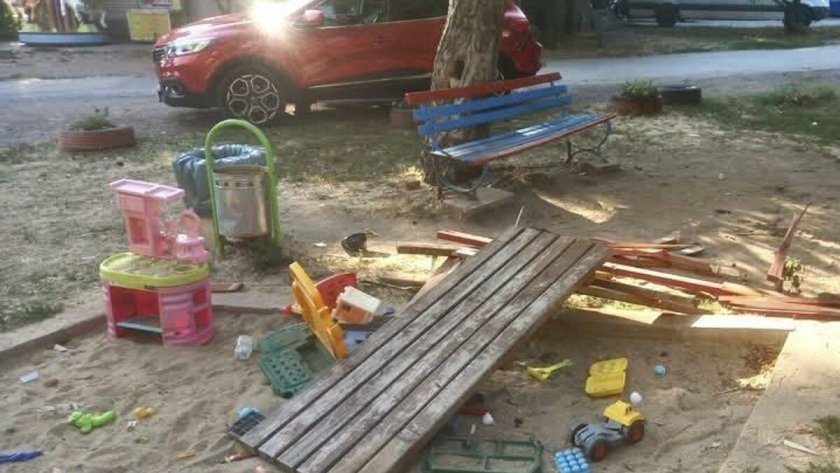 Мъжът, врязал се в детска площадка, може да лежи до 6 години в затвора