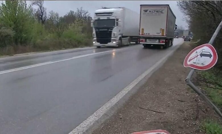 Нова тежка катастрофа с камион на пътя, на който загина Сияна
