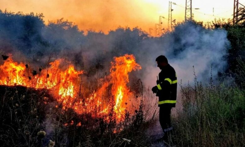 Частично бедствено положение е обявено в Свиленград заради пожара в Сакар планина
