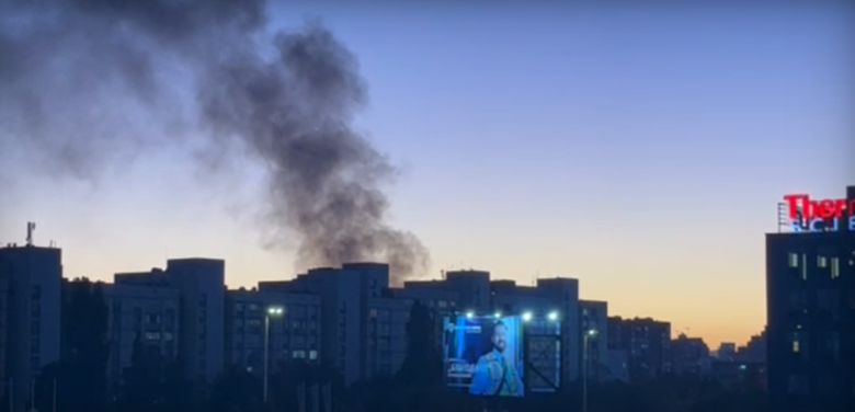 Пожар в района на УМБАЛ &bdquo;Света Анна&ldquo; в София