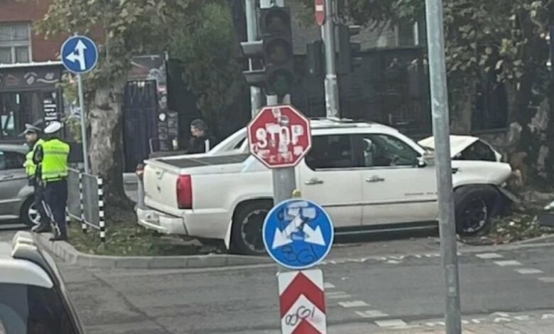 Зрелищна катастрофа в центъра на Пловдив