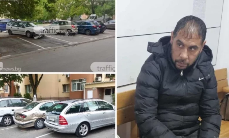 Близо година издирваха джигита, помлял 7 коли в Пловдив