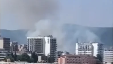 Пожар избухна край Слънчев бряг