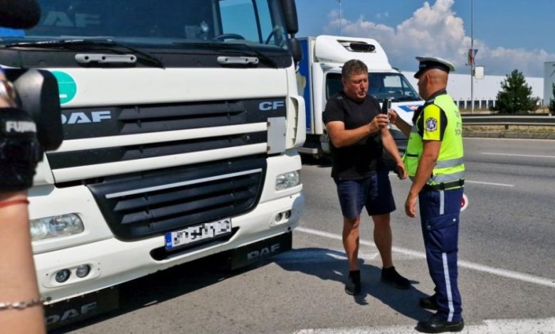Специализирана акция срещу опасни камиони в Шуменско