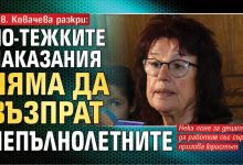 Адв. Ковачева разкри: По-тежките наказания няма да възпрат непълнолетните