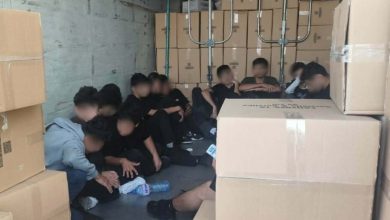 Български и румънски граничари задържаха камион с 18 бежанци (СНИМКИ)