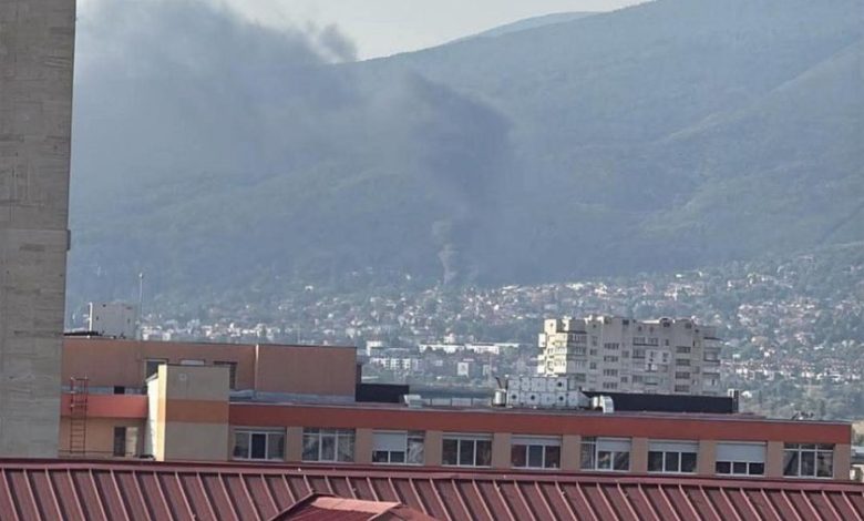 Голям пожар в столичния квартал &bdquo;Драгалевци&ldquo;