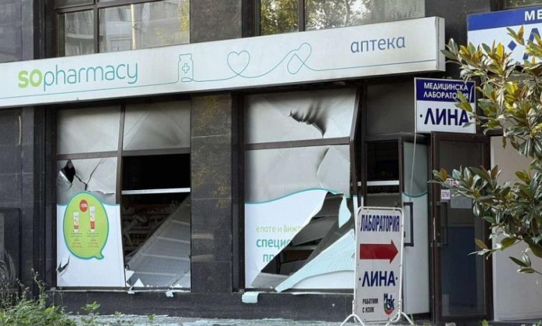Пожар в аптека в центъра на Пловдив