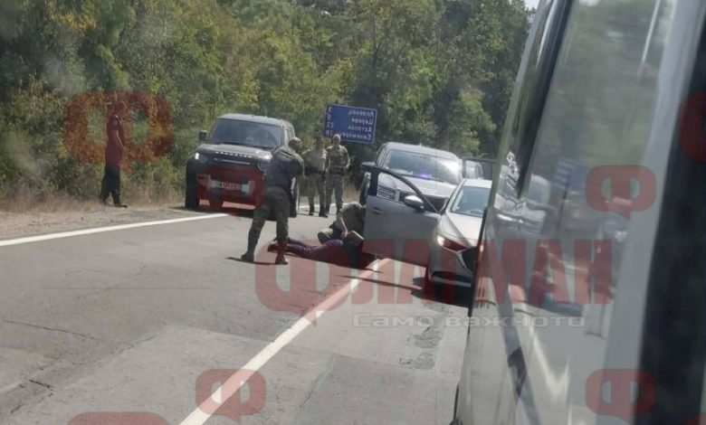 Зрелищен арест в Китен се оказа учение на Гранична полиция (СНИМКА)